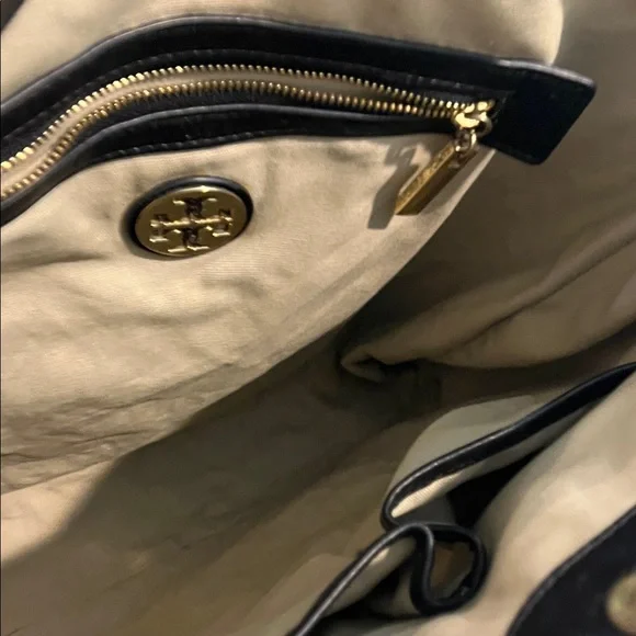 Tory Burch black Leather Tote Bag - Picture 8 of 16
